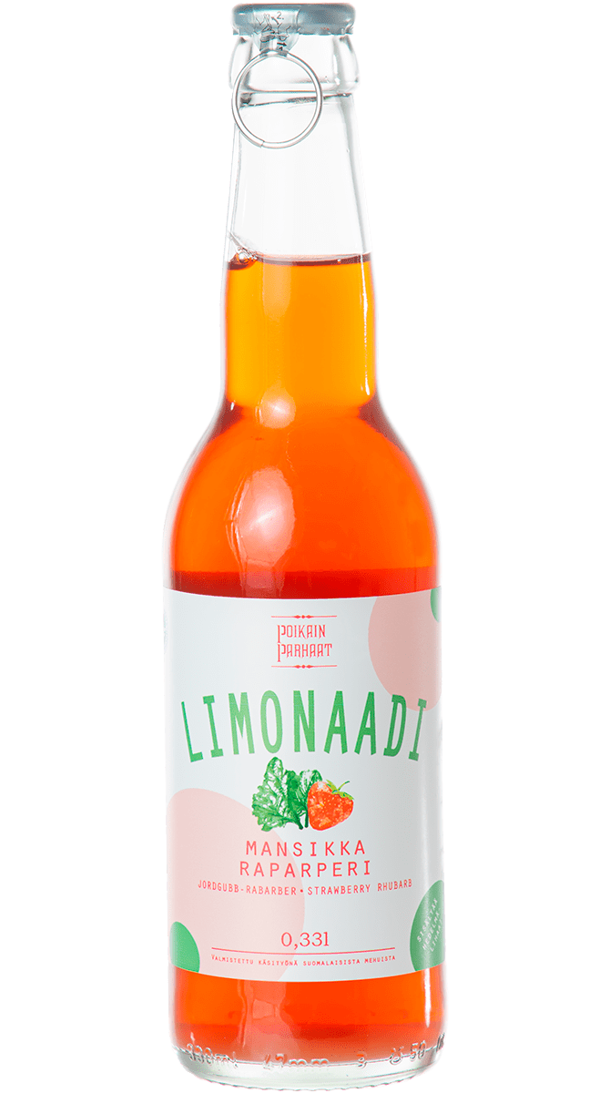 Strawberry-Rhubarb Lemonade