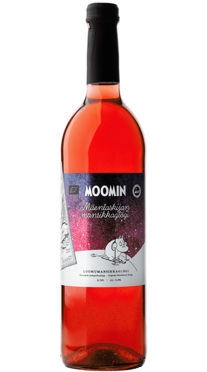 MOOMIN<sup>®</sup> Organic Strawberry Glogg 0,0% 0,75L