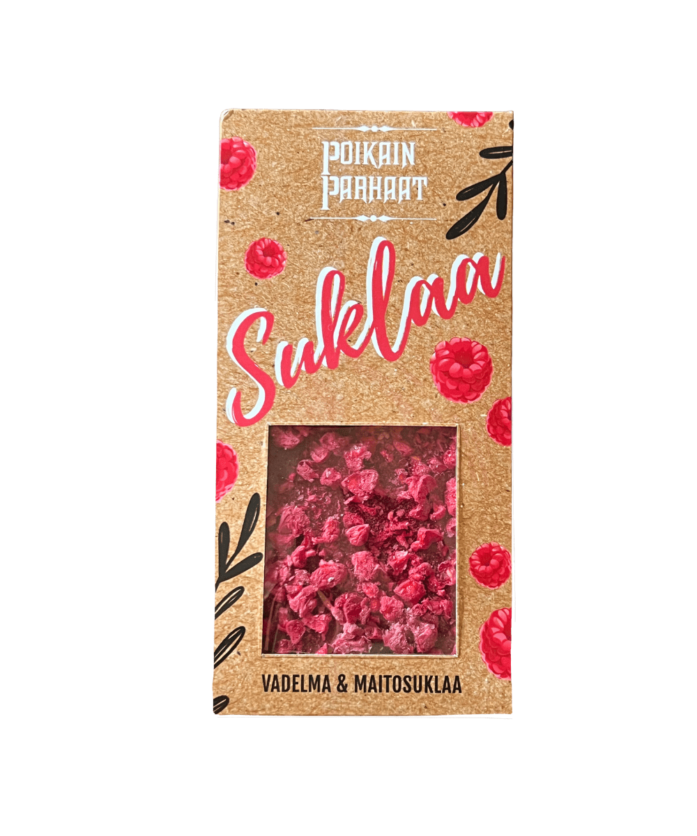 Vadelma-Maitosuklaa 80g