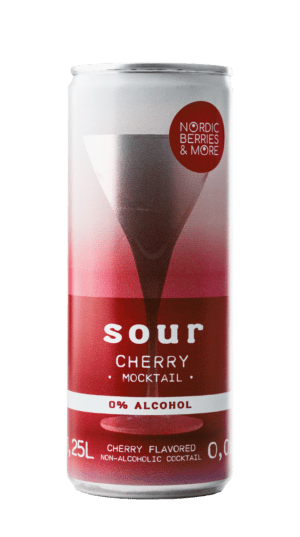 <br>Nordic Berries & More</br>Cherry Sour Mocktail 0,0% 0,25L