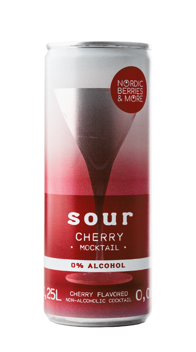 <br>Nordic Berries & More</br>Cherry Sour Mocktail 0,0% 0,25L
