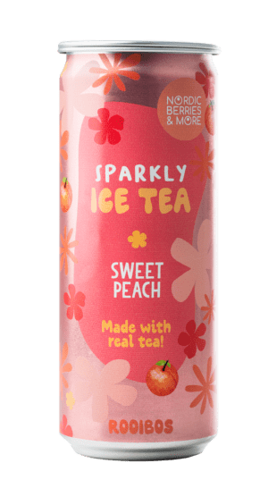 <br>Nordic Berries & More</br>Sparkly Ice Tea Sweet Peach 0,33L