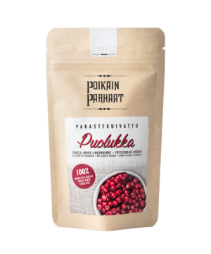 Pakastekuivattu Puolukka