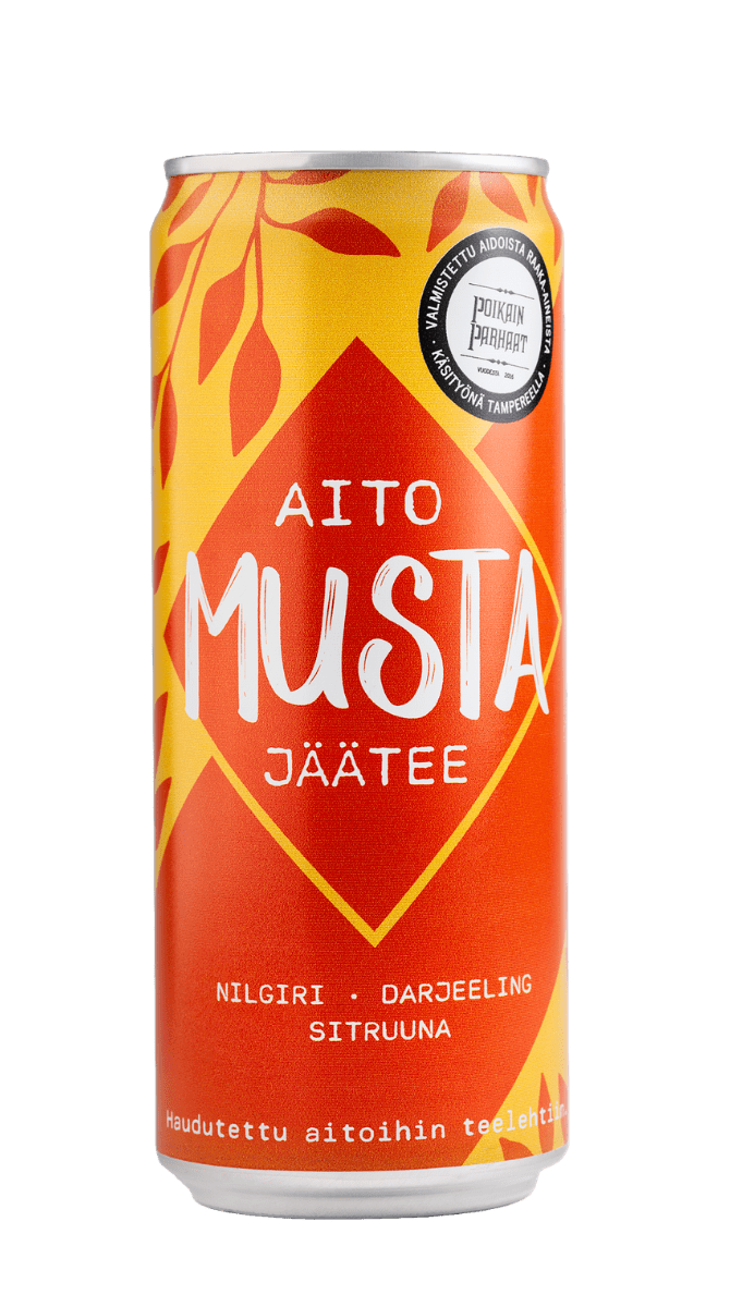 Aito Musta Jäätee 0,33L tlk