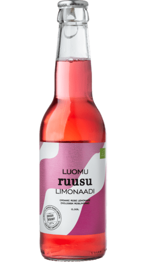 Luomu Ruusulimonaadi 0,33L plo