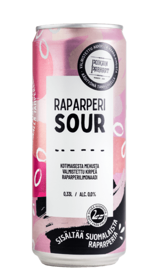 SOUR Raparperilimonaadi 0,33L tlk