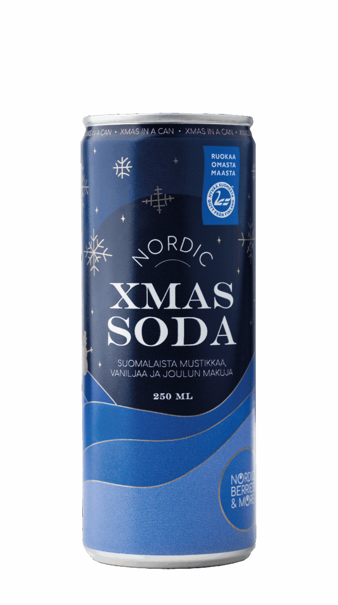 UUTUUS! <br>Nordic XMAS Soda 0,25L