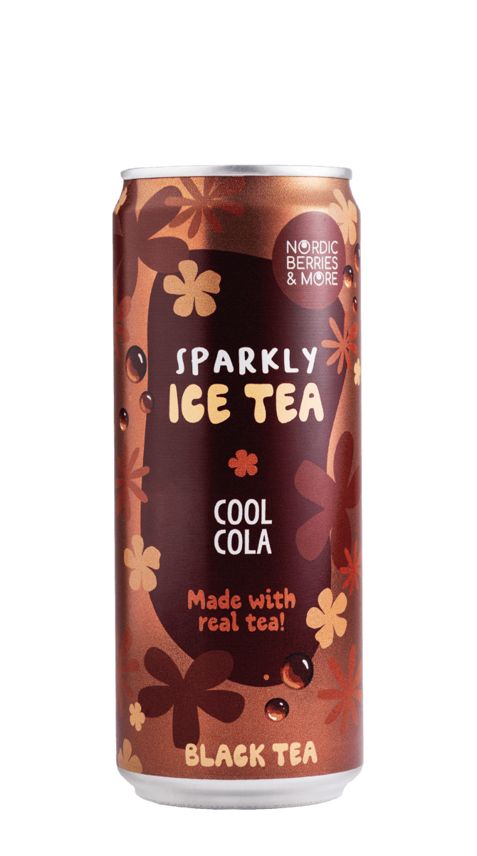 <br>Nordic Berries & More</br>Sparkly Ice Tea Cool Cola 0,33L