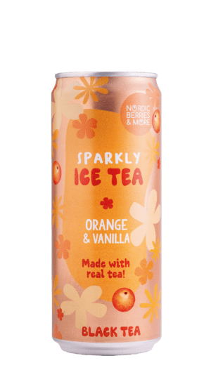 <br>Nordic Berries & More</br>Sparkly Ice Tea Smooth Orange & Vanilla 0,33L